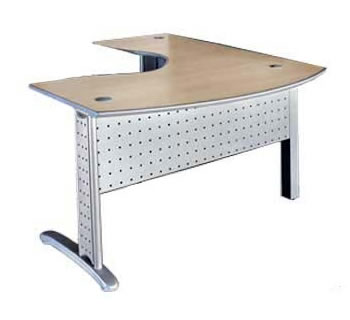 Mesa Delta Para Escritório Peninsular