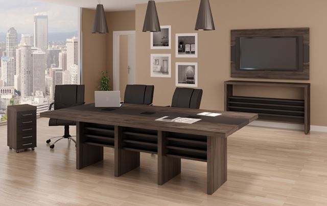Mesa Reunião Linha Executiva Tamburato 50mm