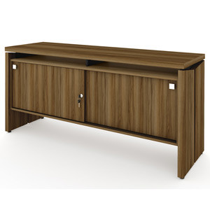 Balcão Aparador Linha Y 37mm Portas De Correr Com Chave 160 L X 050 P X 075 A