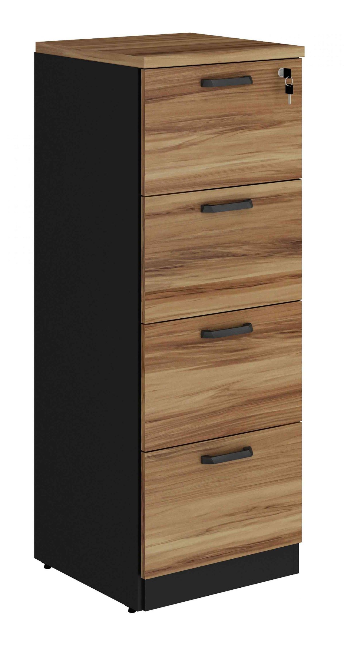 Arquivo Em Madeira 4 Gavetas